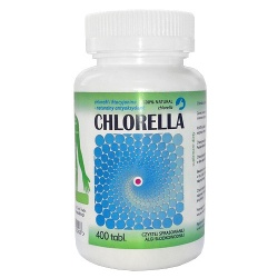 Chlorella w tabletkach - 400 tabletek