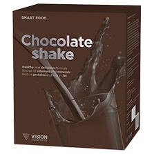 Chocolate Shake - koktajl czekoladowy (Vision) smart food,  14 saszetek po 23g