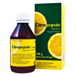 Citropepsin, płyn doustny, 180g (1mgg)