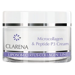 Clarena Liposom Certus Collagen, Microcollagen & Peptide P3, krem mikrokolagenowo-peptydowy, 50ml