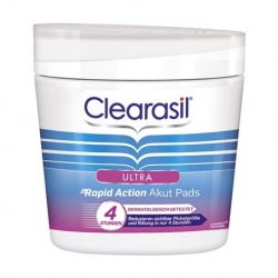 Clearasil Ultra, płatki antybakteryjne, 65 sztuk