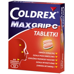 Coldrex MaxGrip C (Coldrex), tabletki, 12 szt