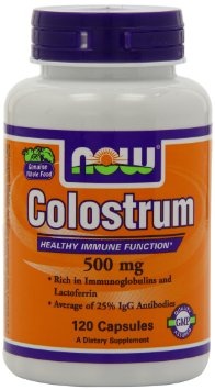 NOW - Colostrum 500 mg - 120 kaps