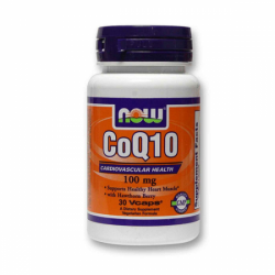 NOW - CoQ10 ( Koenzym Q10 ) 100 mg - 30  kaps