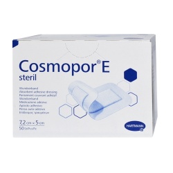 Cosmopor steril, 7,2 x 5cm, 50 szt