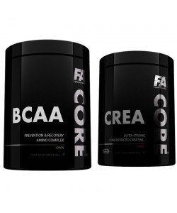 FITNESS AUTHORITY - CreaCore (Crea Core) - 350g + BCAACore (BCAA Core) - 350g