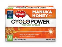 CycloPower, Miód Manuka MGO 400+ w tabletkach do ssania