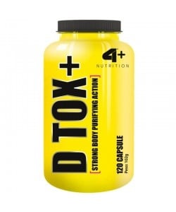 4+ NUTRITION - D TOX+ - 120kaps