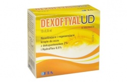 Dexoftyal UD, krople do oczu, 0,35 ml, 10 pojemników jednodawkowych