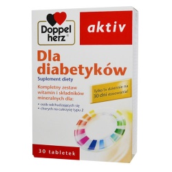 Doppelherz aktiv Dla Diabetyków, tabletki, 30 szt