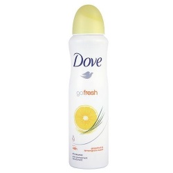 Dove Go Fresh, antyperspirant w aerozolu, Woman Go Fresh Grejpfrut, 150ml