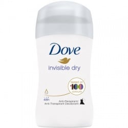 Dove Invisible Dry, antyperspirant w sztyfcie, Woman Invisible Dry, 40ml