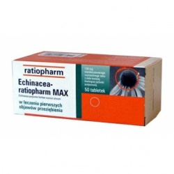 Echinacea-ratiopharm Max, tabletki, 50 szt