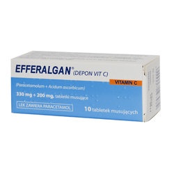 Efferalgan Vitamin C, tabletki musujące, (import równoległy), 20 szt