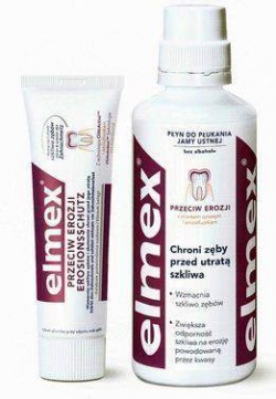 Elmex, płyn do płukania ust, przeciw erozji, 400 ml