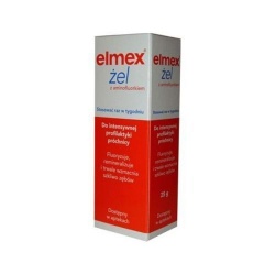 Elmex, żel do fluoryzacji, 25 g