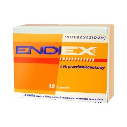 Endiex, kapsułki twarde, 200 mg, 12 szt