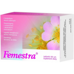 Femestra tabletki na menopauzę izoflawony wapń magnez Wit