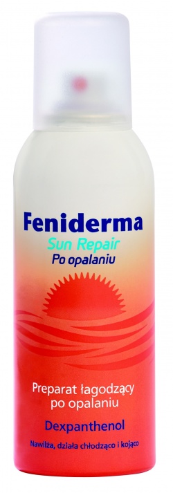 Feniderma Sun Repair, pianka, 150 ml