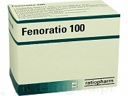 Fenoratio - Fenofibratum, 250 mg, 100 kapsułek