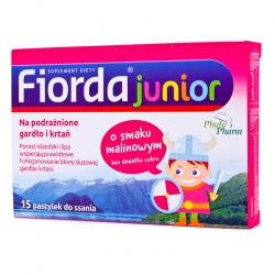 Fiorda Junior, tabletki, 15 sztuk