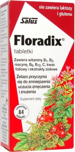 Floradix - 84 tabletki