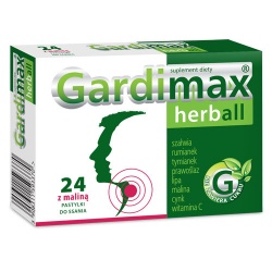 Gardimax Herball, pastylki do ssania, 24 szt