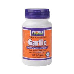 NOW - Garlic Odor Controlled - 100 softgels