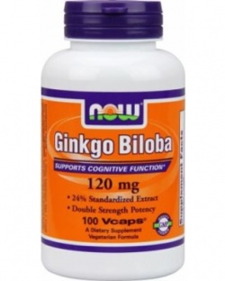 NOW - Ginkgo Biloba - 100 vcaps