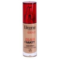 Lirene - IDEALE Glam & Matt Duo Effect - Fluid matująco-rozświetlający, 30 ml,