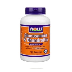 NOW - Glucosamine -  Chondroitin with Trace Mineral Concentrate - 60 kaps