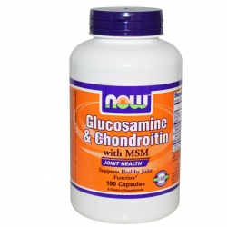 NOW - Glucosamine + Chondroitin with MSM - 180 kaps