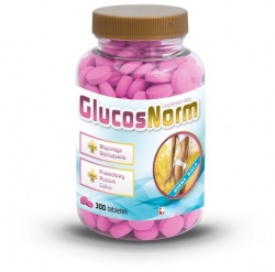 GLUCOSNORM morwa ekstrakt chrom 300szt