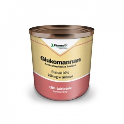 Glukomannan, PharmoVit, 180 tabletek