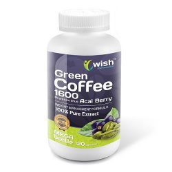 WISH - Green Coffee 1600 plus Acai Berry - 120caps
