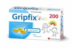 Gripfix Kids 200mg kapsułki miękkie (24 kapsułki)