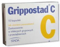 Grippostad C, 10 kapsułek