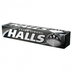 Halls Extra Strong, cukierki, 33,5 g