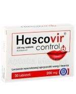 Hascovir Control, 30 tabletek