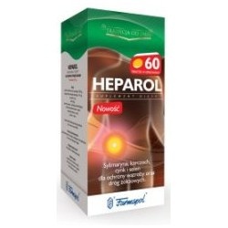 Heparol tabletki na wątrobę pęcherzyk 60tabletek