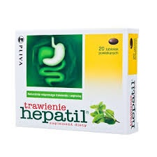 Hepatil Trawienie, tabletki powlekane, 20 sztuk