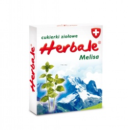 Herbale Melisa, cukierki ziołowe