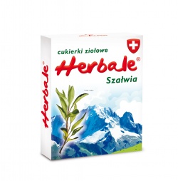 Herbale Szałwia, cukierki ziołowe 50g