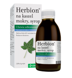 Herbion, syrop na kaszel mokry,  150 ml