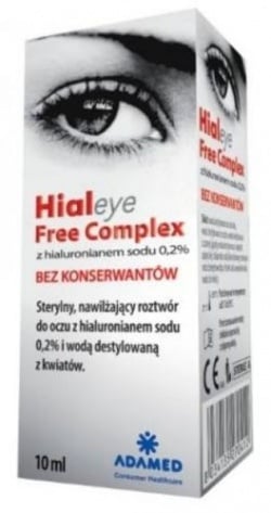 Hialeye Free Complex 0,2%,krople do oczu, 10 ml