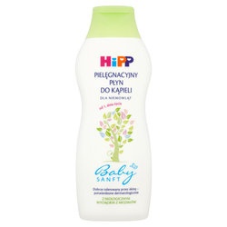 HiPP, Babysanft, pielęgnacyjny płyn do kąpieli dla niemowląt od 1 dnia życia, 350 ml