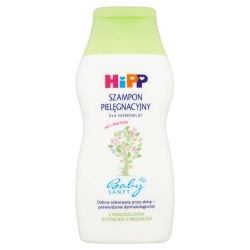 HiPP Babysanft, szampon pielęgnacyjny dla niemowląt od 1 dnia życia, 200 ml