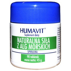 Humavit Naturalna Siła z Alg Morskich, Spirulina, tabletki, 90 szt