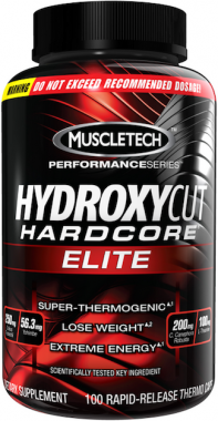 MUSCLE TECH - Hydroxycut Hardcore Elite - 110 kaps