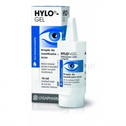 Hylo-Gel, krople do oczu, 10 ml